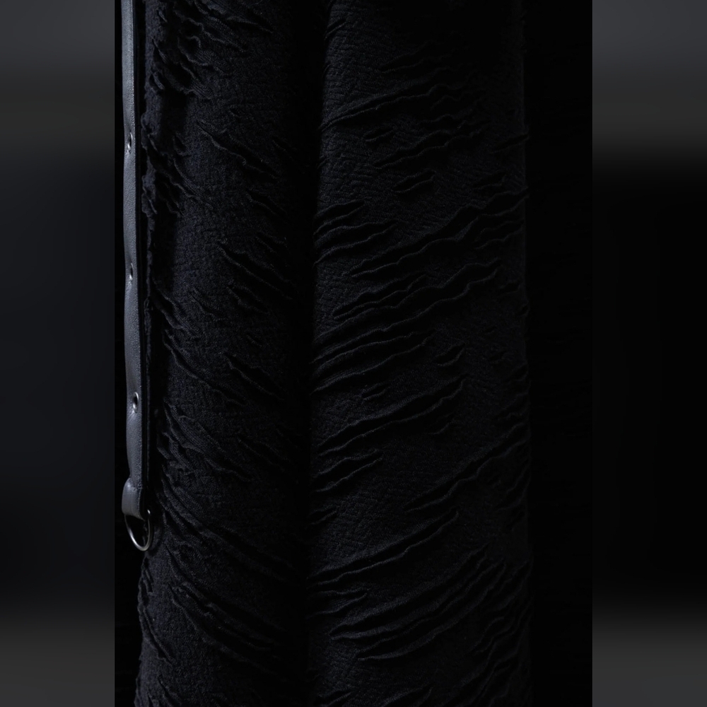 Killstar Black Textured Skirt - Picture 5 of 8